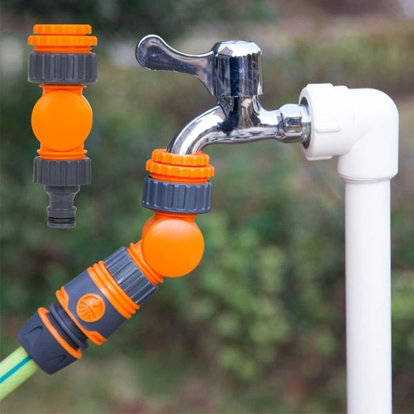 

quick connector splitter degree rotation hose fittings water tap irrigation control valve 2 size watering equipments