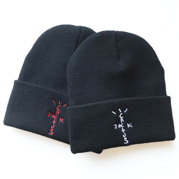 

beanies cactus jack knitted hat travis scott autumn and winter hat astroworld warm wool hats
