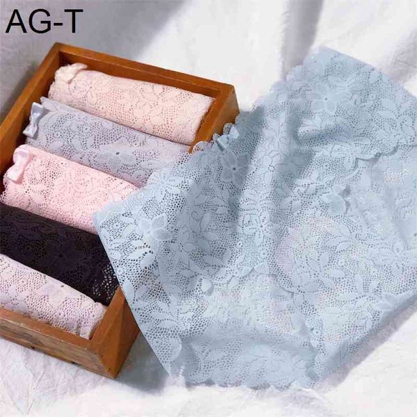 

mid waist lace peach heart hip underpants hollow out anti pinch seamless cotton crotch women's briefs, Black;pink
