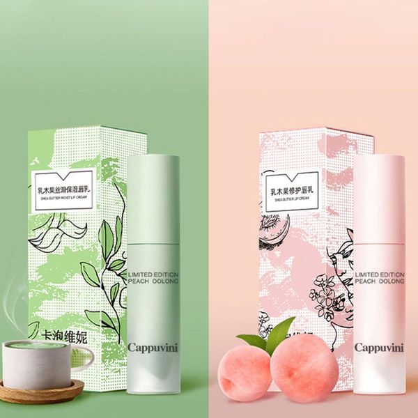 

shea butter lip milk lipstick primer moisturizing repair prevent dryness gloss