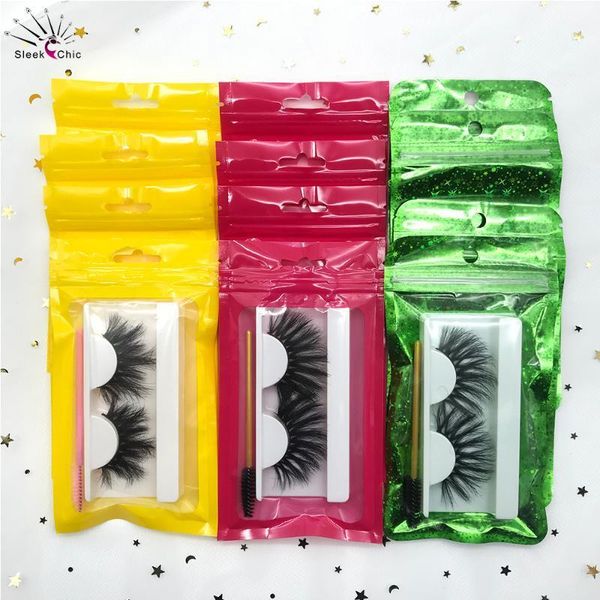 

natural long false eyelashes set dramatic fake lashes mink 25mm pack vendors faux cils hand made wholesale1