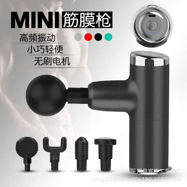 

new mini fascia gun l grab muscle relax massager massage