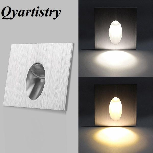 

wall lamp modern 3w led aluminum footlights hallway staircase corner villa el project step light ac85-265v