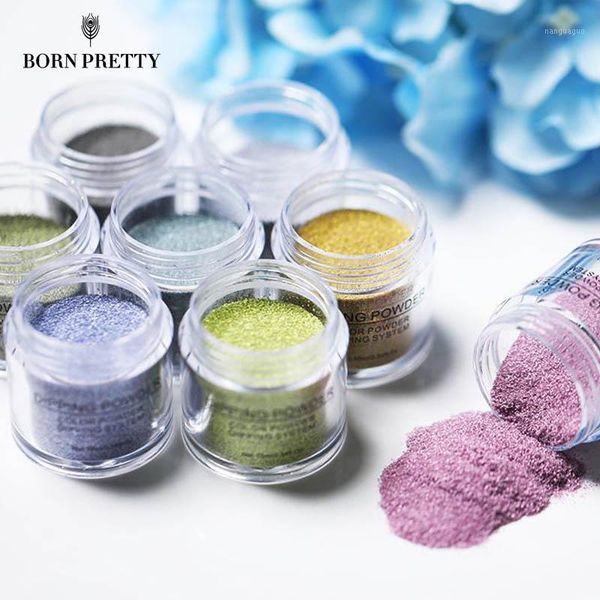 

pretty dipping nail powder base coat holographics glitter gradient shining art decorations1, Silver;gold
