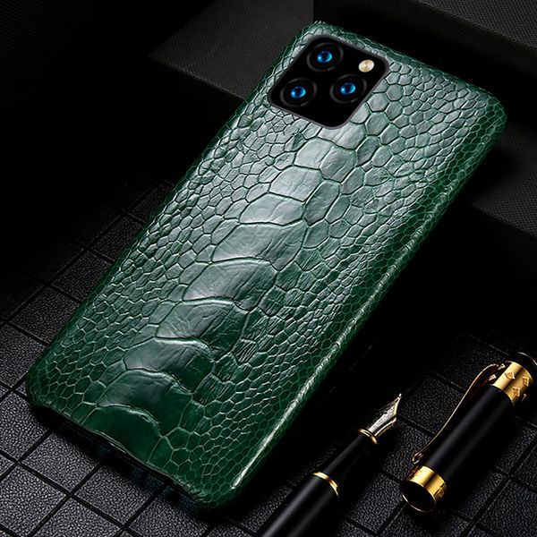 Натуральные кожаные чехлы сотового телефона для iPhone 11 Pro Max Luxury Real Orsich Cover для 12 XR X 8 7 XS Plus Fundas