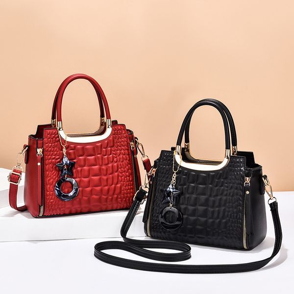

louis vutton bagstone pattern hand women's fashion high sense embossed shoulder personalized pendant messenger bagandd1y_top
