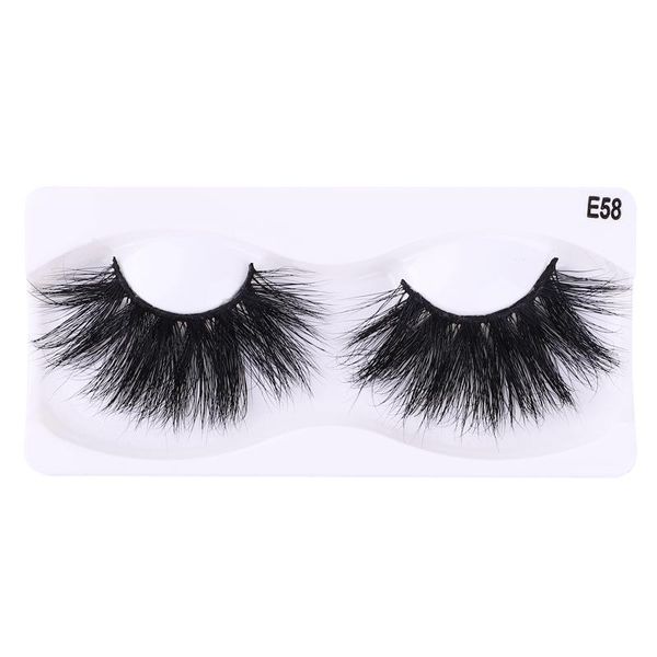 

false eyelashes 25mm mink lashes in bulk fluffy 3d long thick makeup wholesale easy to wear dramatic luxury eye