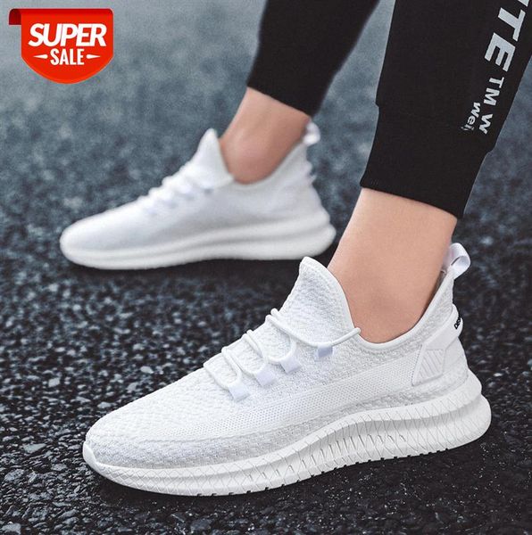 

men's sports shoes flying woven breathable casual daily #mk8a