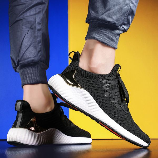 

womens mens sports trainer size 46 running shoes breathable mesh red black white blue green flat runners sneakers code:08-613