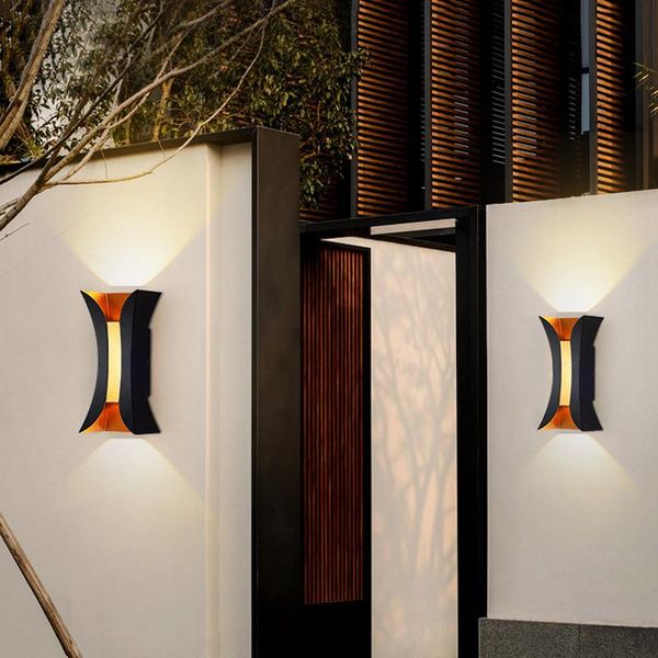 

home decoration double head 10w led wall light indoor and outdoor waterproof lamp el villa cafe corridor aisle lighting