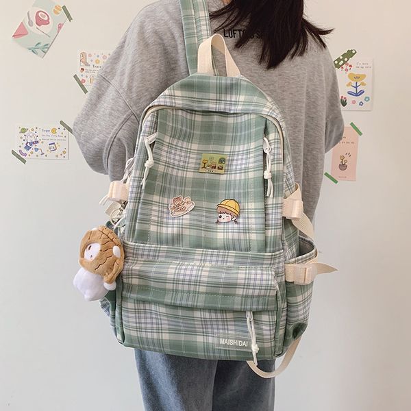 

backpack female school backpacks, student backpack, trend, large capacity, casual and korean zpdw