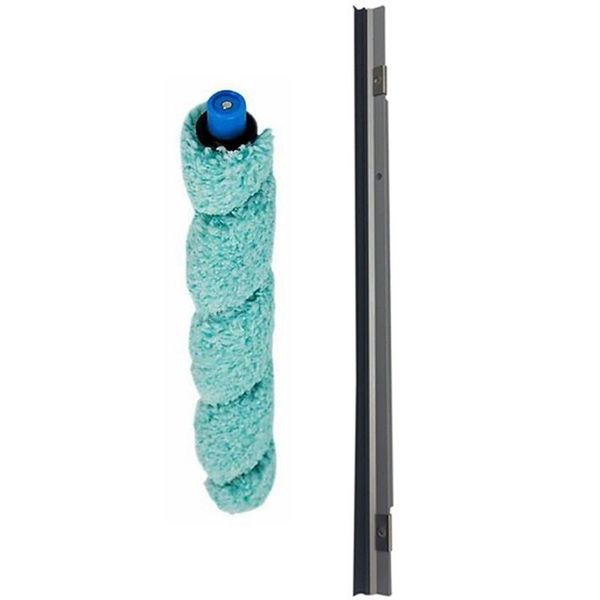 

vacuum cleaners 5 pcs washing robot accessories: 4 floor robotic cleaner main brush & 1 scraper wiper