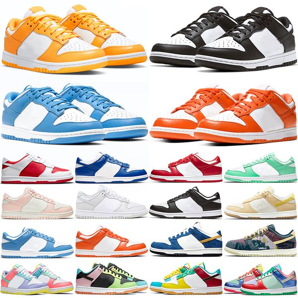 

running shoes black white university red blue lemon drop laser orange mens womens trainers sports chaussures sneakers size 36-45, White;red