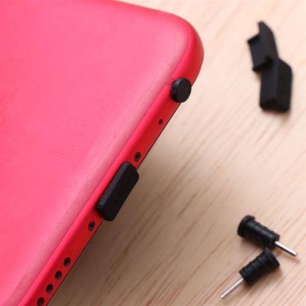 

pairs usb type anti dust protect cover silicon port plug cell phone anti-dust gadgets