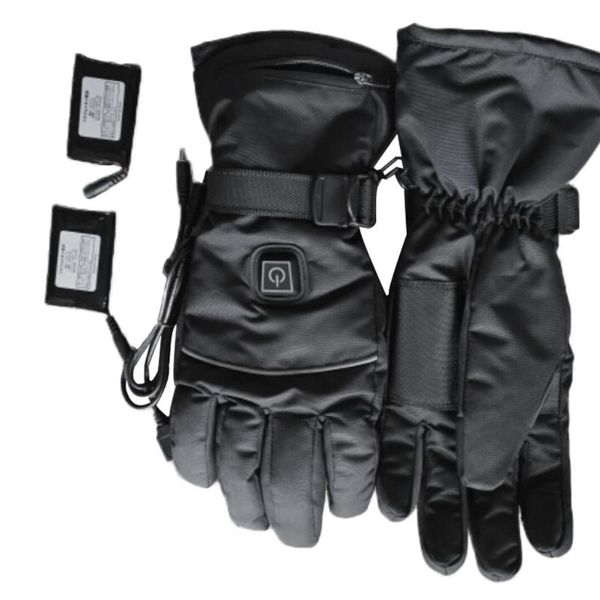 

ski gloves threeway switch electric heated fivefinger warm winter for menwomen outdoor accessories gently