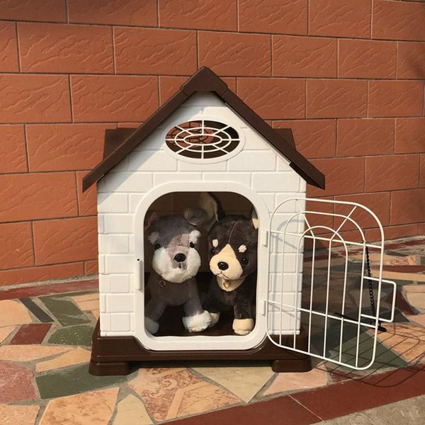 

kennels & pens pet house high-grade outdoor small dog plastic cage foreign
