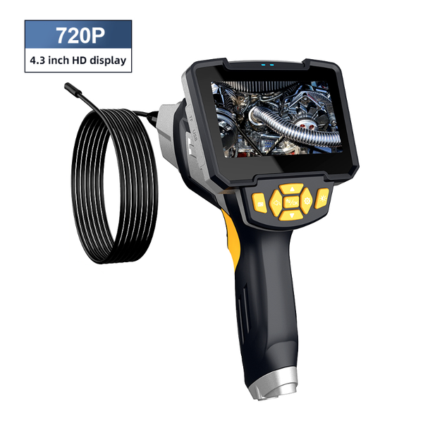 

cameras 4.3inch lcd screen digital industrial endoscope 5.5mm borescope videoscope inspection camera handheld for deep well