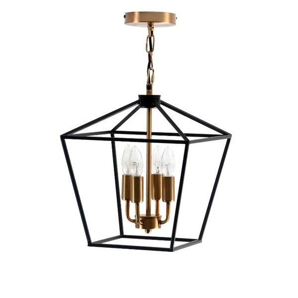 

spotlights european and american restaurant bedroom porch retro creative modern simple rural iron art gold chandelier