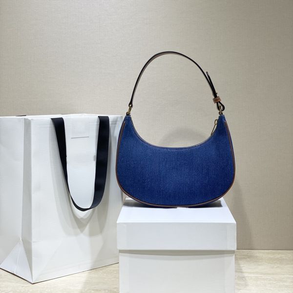 

classic lady designer tanin shoulder bag canvas hobos bags with box