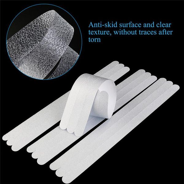 

bath mats anti-slip strips shower stickers transparent flooring safety tape mat pad for bathtubs showers stairs floors tools