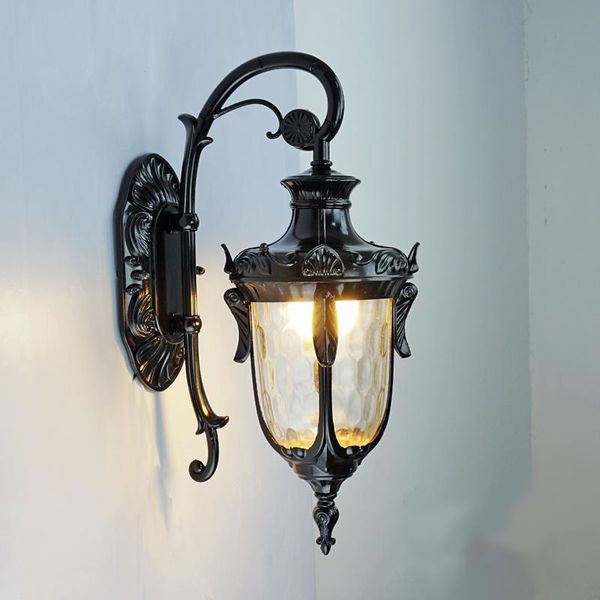 

outdoor wall lamps 2021 e27 waterproof european lamp aluminum alloy classical villa garden lights lighting
