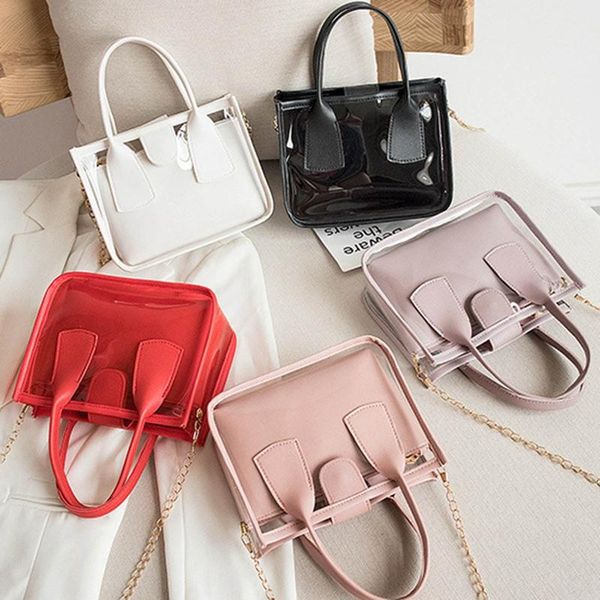

evening bags mini small square bag 2021 fashion quality pu leather women's handbag crocodile pattern chain shoulder messenger