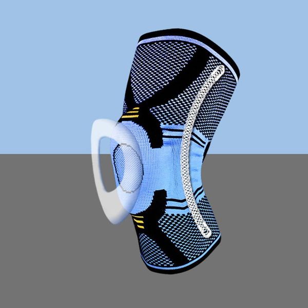 

pc knee brace comfortable support protector for running elbow & pads, Black;gray