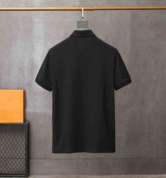

Men's Polos mens polos classic fashion t shirts Lapel red rubber letters lettering embroidery Comfortable high-quality material tees k5DA# A8LR, White;black