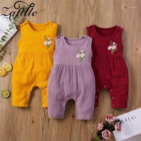 

embroidery girl baby bodysuit for borns infant costume floral jumpsuit cotton summer clothes jumpsuits, Blue