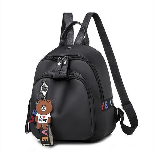 

women backpack small rucksack oxford school shoulder bag waterproof backpacks for teenage girls black student back pack mochila