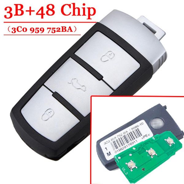 

alarm systems remote key 433mhz for vw 3 button fob 3c0959752ba with id 48 chip(p/n: 3c0 959 752 ba)