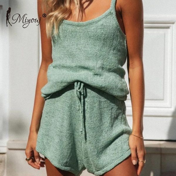 

women's vests miyouj solid knitted camisole summer string sweater casual woman sweaters homewear women clothing white est, Black;white