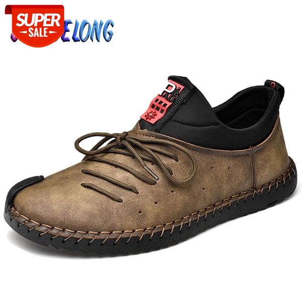 

men's shoes leather men's casual shoes outdoor non-slip motorcycle comfortable breathable mans footwear #cg5g