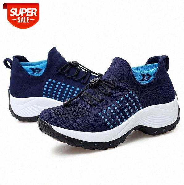 

women shoes knitting women flats summer sock shoes for platform ladies laces for sock sneakers moccasins plus size #0f5u