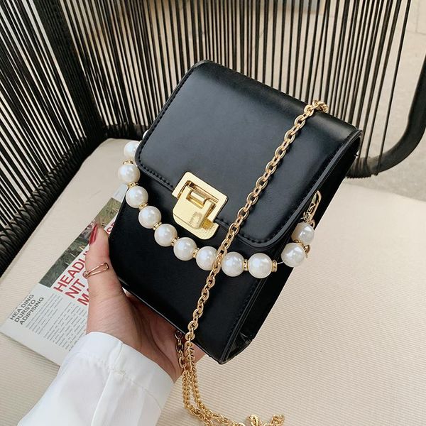 

niche design high-end bag women 2021 fashion chain square -selling messenger phone shoulder width: 12cm bags