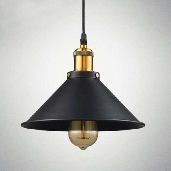 

decoration salon edison loft style vintage industrial retro pendant lamp light e27 holder iron restaurant bar counter bookstore lamps