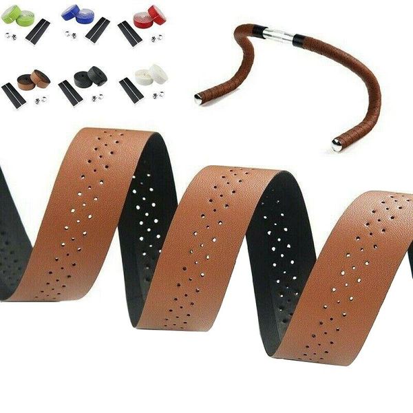 

bike handlebars &components road bicycle handlebar tape eva pu handle bar grip anti-slip absorption accessories