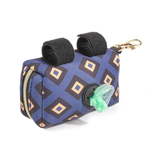 

portable pet dog poop bag dispenser cleaning waste garbage box puppy pick-up bags holder travel outdoor supplies & outdoors