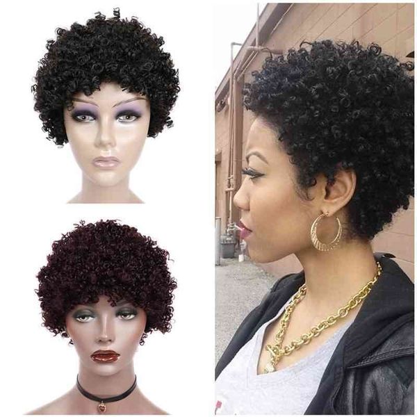 

afro curl wig cosplay, Black