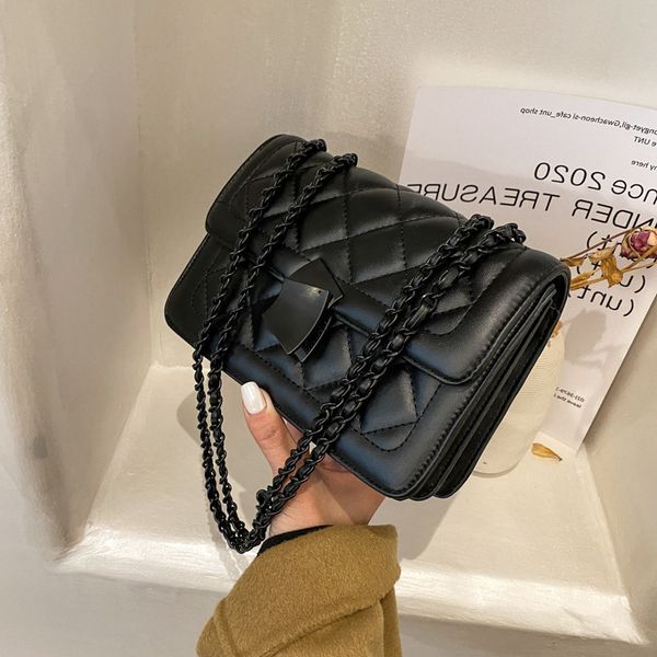 

handbag hbp designer messenger new design woman texture fashion shoulder chain check lady