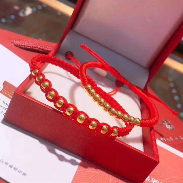 

999 full 3d hard perfect bracelet hand woven diy gold beads accessories, Black