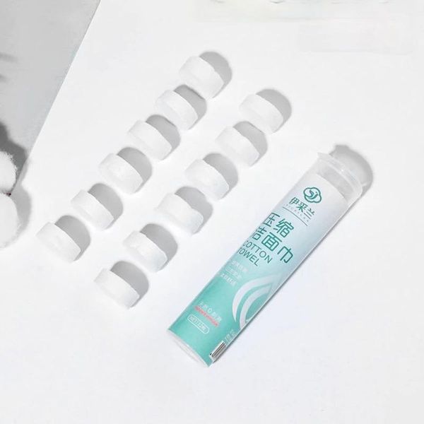 

towel magical travel outdoor disposable compressed washcloth portable non-woven mini towels tube face skin clean