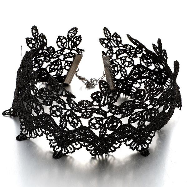 

chokers women lace choker butterfly gothic woman collar party jewelry neck accessories chain necklace clavicle, Golden;silver