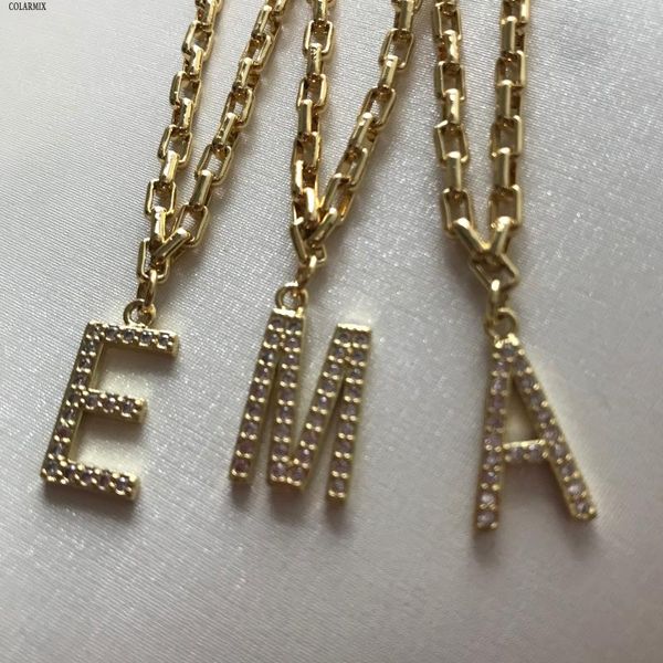

strands letter charms necklace link chain for summber jewelry accessories picked the letters in message pendant necklaces, Silver