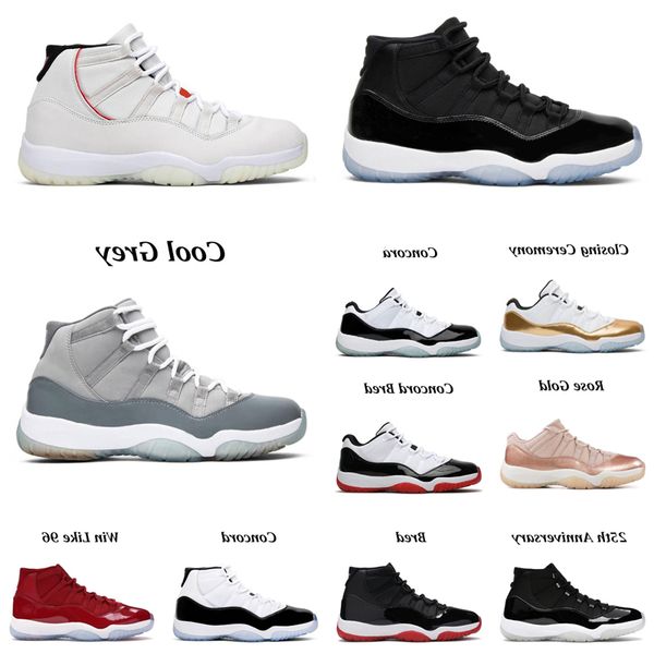 

men shoe basketball shoes jumpman 11s legend high black and silver devil low bright citrus flint hyper royal reverse flu game twist universi
