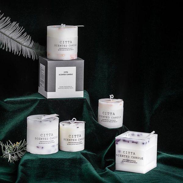 

block candle craft home perfume coffee beans scented bedroom fragrance cera para velas holders ef50sc candles