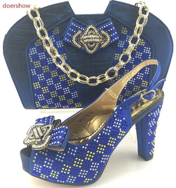 

doershow selling shoes and bag italian with matching bags african wedding wi1-12 dress, Black