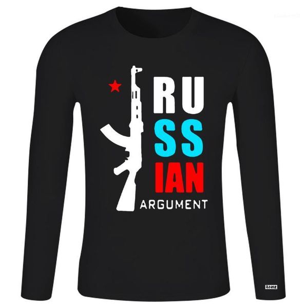 

women's t-shirt fashion men cotton t shirt russian argument in black brand tee-shirt male summer 1476f, White