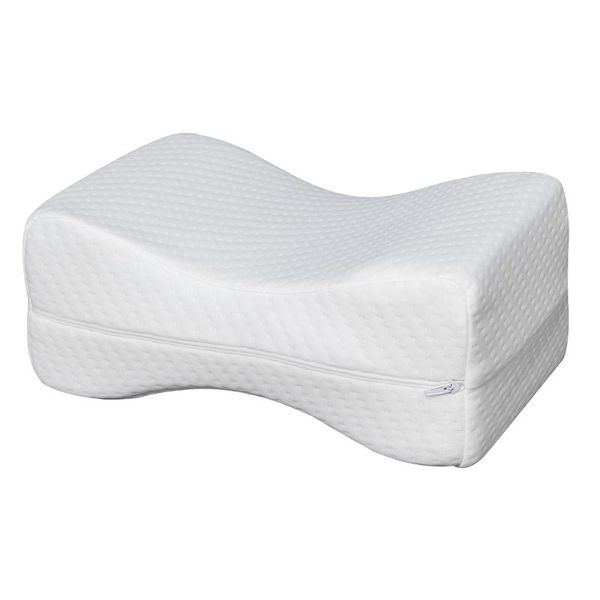 

pillow [us-w]11"*7"*4.5" sleep restoration double-sided grooved memory foam leg support