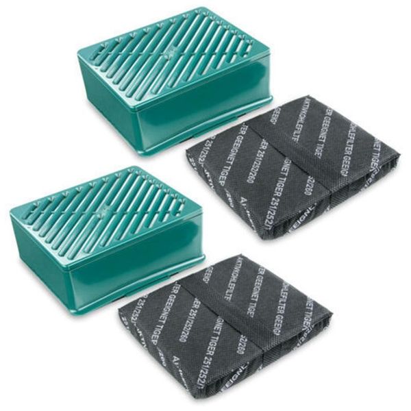 

2set of vacuum cleaner filter elements for vorwerk tiger vk251 vk 251 252 vk252 cleaners